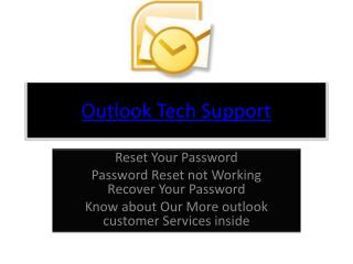 Outlook Tech Support Number