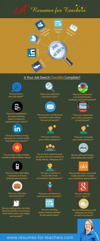 Teacher and School Administrator Career and Job Search Tips