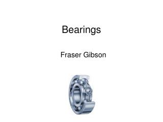 Bearings