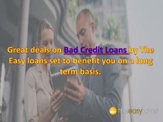 Bad Credit Loans