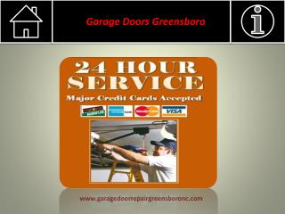 Garage Door Spring Repair Greensboro, NC