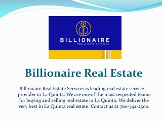 Billionaire Real Estate