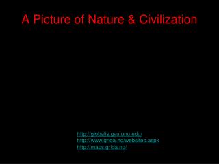 A Picture of Nature &amp; Civilization