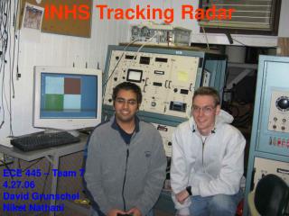 INHS Tracking Radar