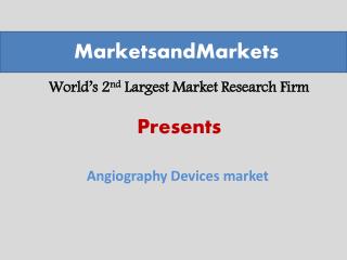 Angiography Devices Market worth $27.7 Billion in 2019