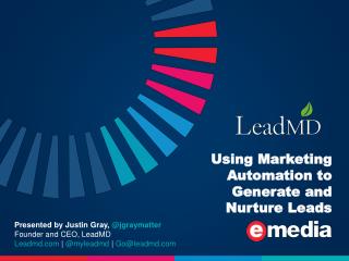 How to Use Marketing Automation to Generate and Nurture Leads