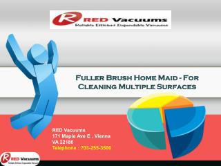 Fuller Brush Home Maid - A Perfect Vacuum For Cleaning Multiple Surfaces