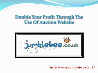 Double Your Profit Through The Use Of Auction Website