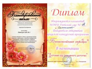 Наши достижения