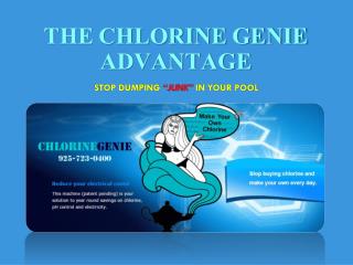 Pool System Advances by Chlorine Genie