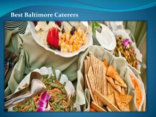 Best Baltimore Caterers
