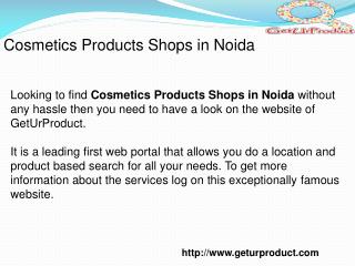 Cosmetics Products Shops In Noida