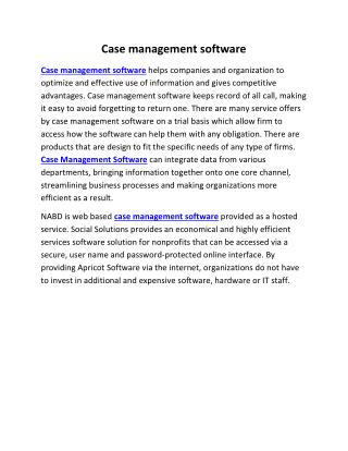 case management software | nabd system