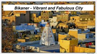 Places to visit in Bikaner