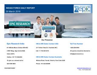 Epic Research Daily Forex Report 29 March 2016