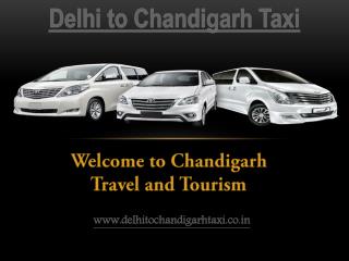 Delhi to Chandigarh Taxi | One Way Taxi Delhi-Chandigarh | 2400