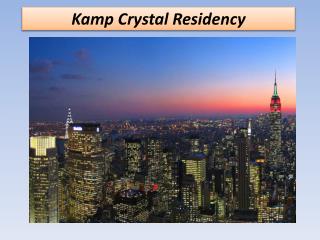 kamp Crystal Residency