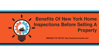 Benefits Of New York Home Inspections Before Selling A Property