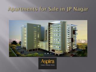 Apartments for Sale in JP Nagar