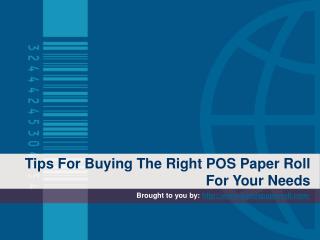 Tips For Buying The Right POS Paper Roll For Your Needs