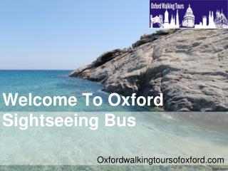 Oxford Sightseeing Bus