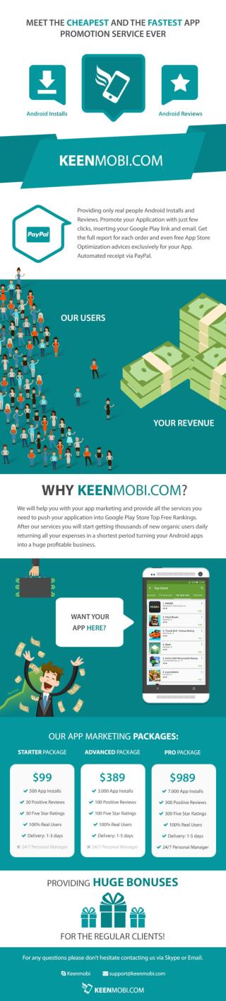 Promote Your Android Apps - KeenMobi.com