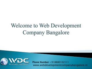 web development company bangalore