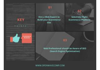 Key Points to Succeed in Ecommerce Business
