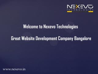 Great Website Development Company Bangalore