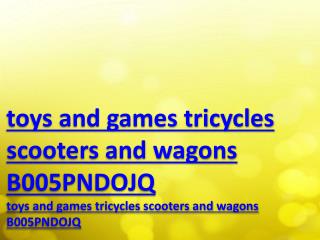 toys and games tricycles scooters and wagons B005PNDOJQ