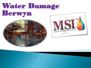 Water Damage Berwyn