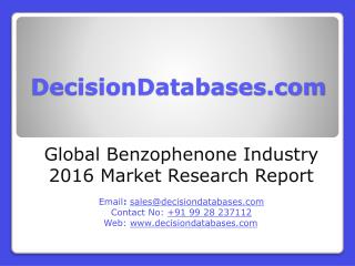 Global Benzophenone Market Forecasts to 2021