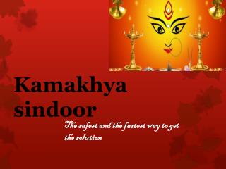 Use of Kamiya Sindoor at Navratri Puja Call-9582515505