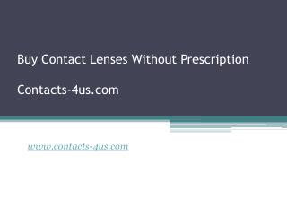 Buy Contact without Prescription