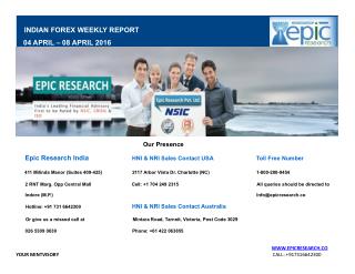 Epic Research Weekly Forex Report 04 April 2016