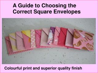 Buy Square Envelopes UK