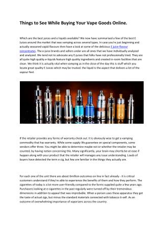 The Simple Benefits of Electronic Cigarettes