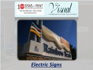 Electric Signs