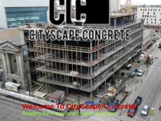 Concrete contractor services tx,