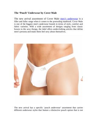 The ‘Pouch’ Underwear by Cover Male
