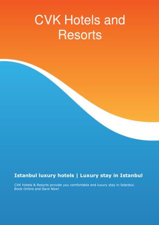 Hotel Services in Istanbul