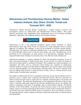 Player Trends and Innovations that Drive the Atherectomy and Thromboctomy Devices Market in Healthcare Market