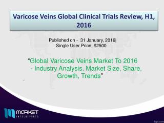 Global Varicose Veins Market To 2016 - Market Size