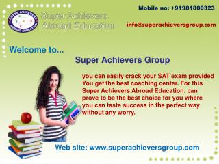 Make ultimate choice for SAT coaching in Gurgaon