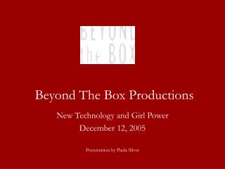 Beyond The Box Productions