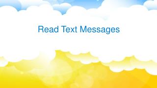 Read Text Messages