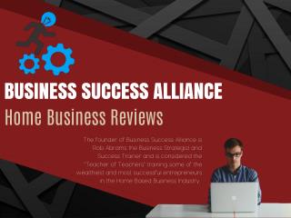 Rob Abrams Business Success Alliance Reviews