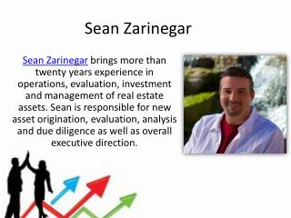 Sean Zarinegar