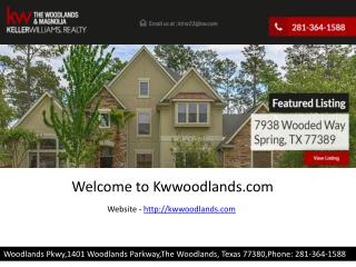 Homes for sale in woodlands tx