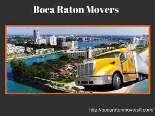 Boca Raton Movers